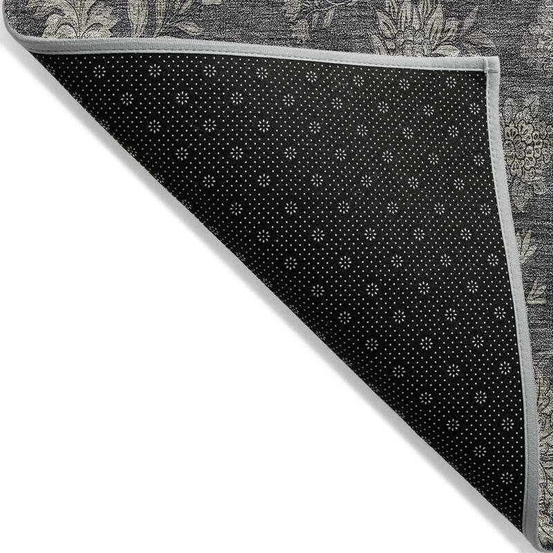HomeRoots Floral Transitional Rectangle Outdoor Rug