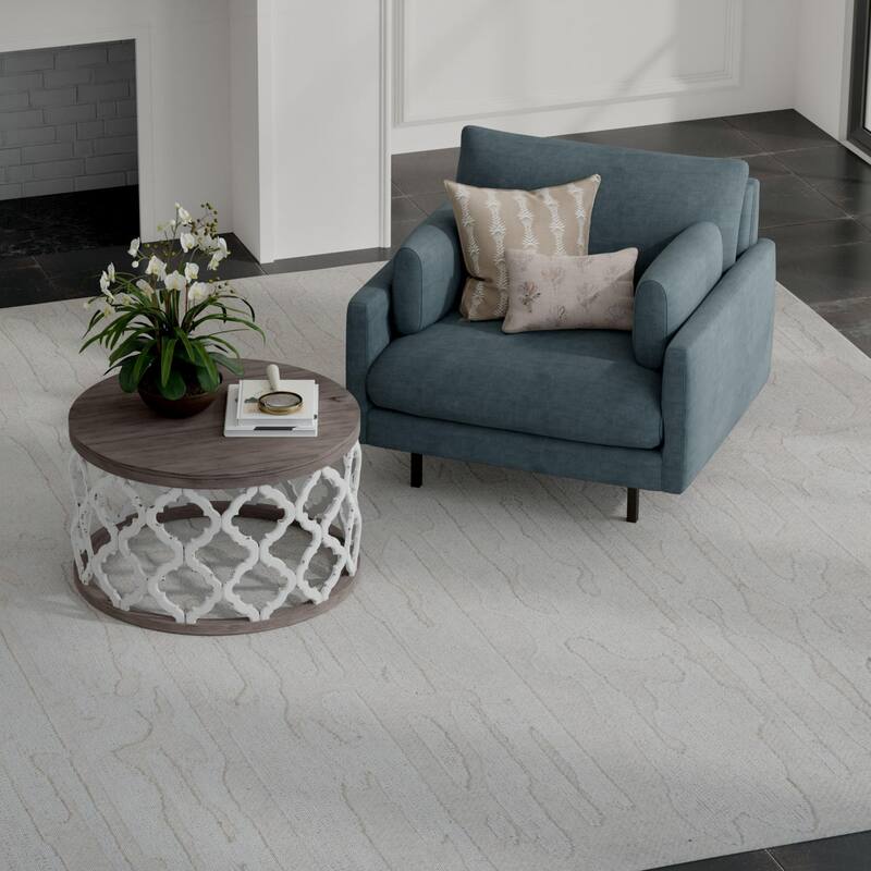 Alora Decor Weston Hand-tufted Abstract Wool Rug