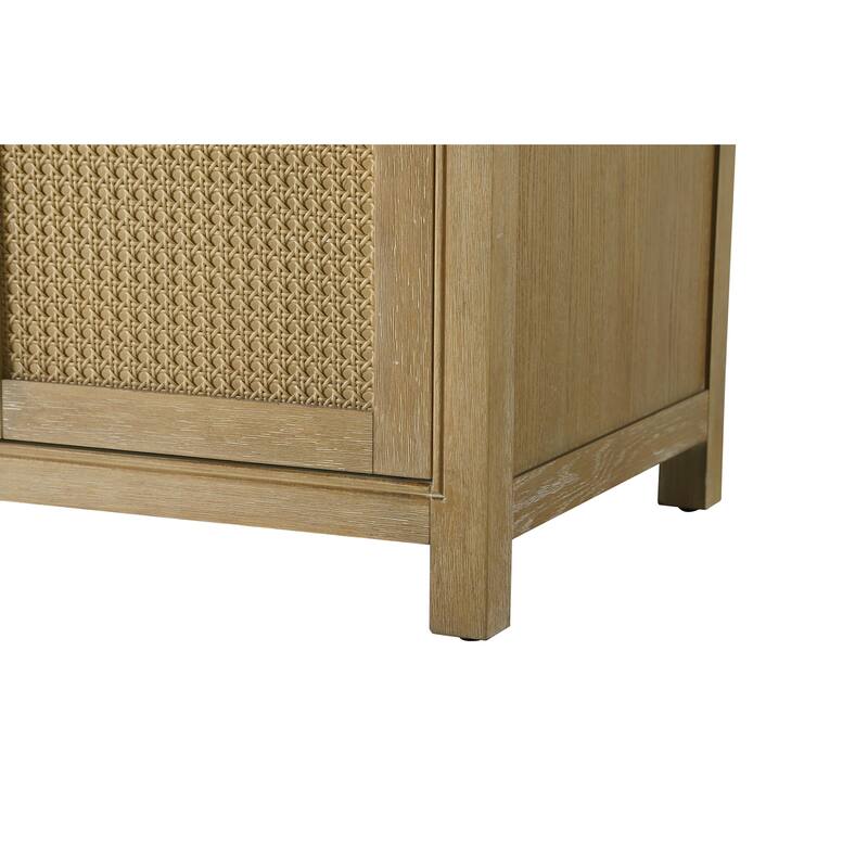 Elegant Lighting VF29572D Alina 72" Free Standing Double Basin Vanity