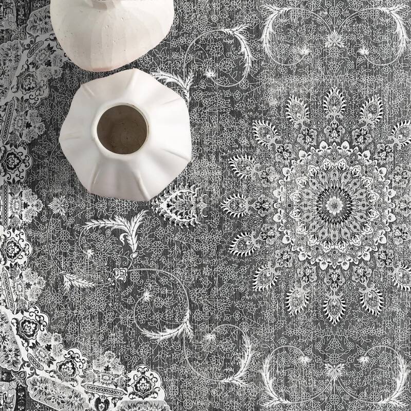 Bohemian Faux Cashmere Rug