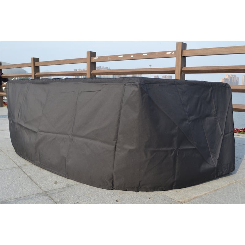 Heavy Duty Outdoor Furniture Cover Patio Waterproof Patio Set Cover - 94.5x74.8x35.4
