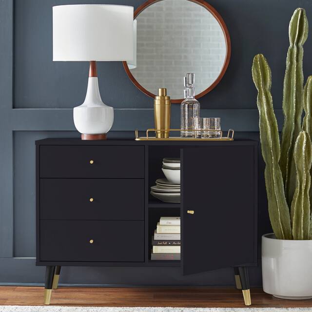 Carson Carrington Horsens 3-drawer Mid-century Modern Buffet