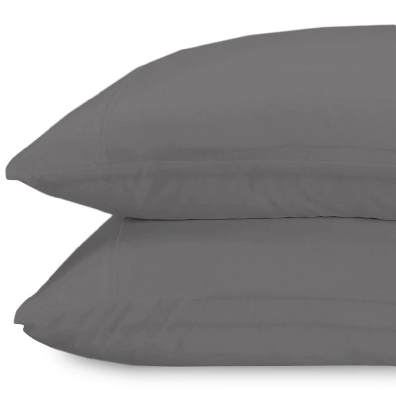 Queen Graphite Eternal Pillowcase by Jennifer Adams
