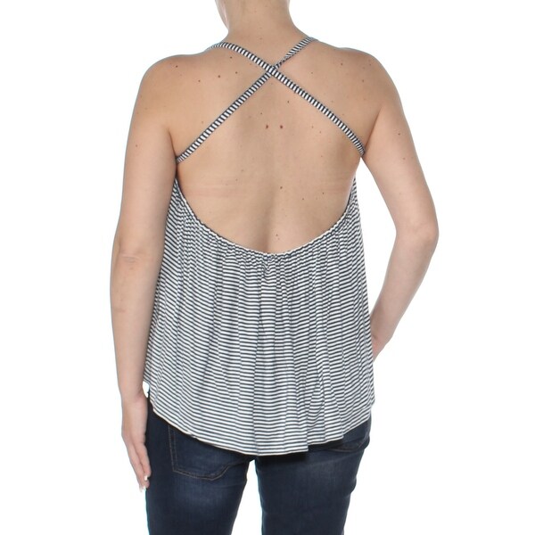 navy spaghetti strap top
