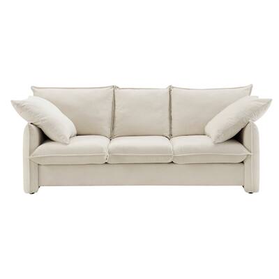 Mid-century Sofa 3 Seater Cozy Couch for Living room Apartment Lounge Bedroom