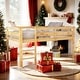 preview thumbnail 2 of 7, Twin Wood Low Loft Beds with Ladder, Walnut