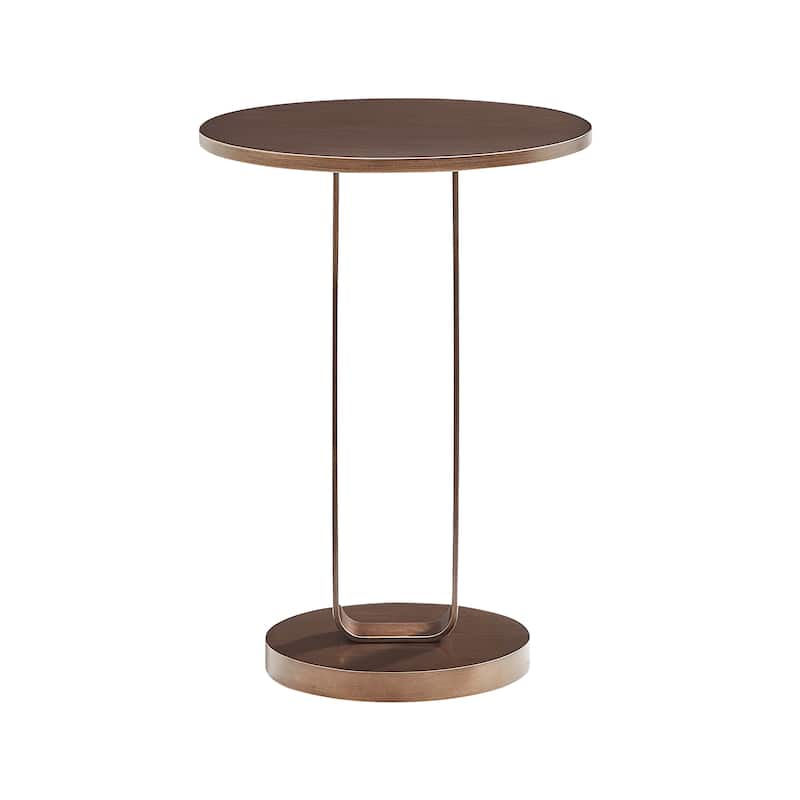 Tryon Antique Bronze Accent Table