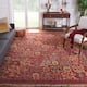 SAFAVIEH Hand-Knotted Sultanabad Rosegunde Traditional Wool Rug - 10' x 14' - Red/Ivory