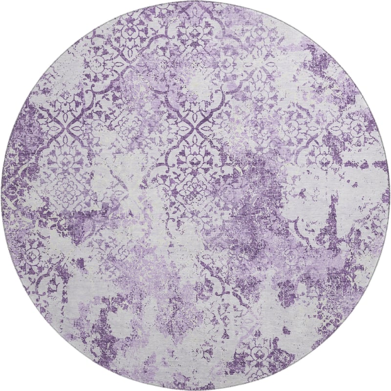 Premium Washable Super Soft Vintage Trellis Mayfield Rug