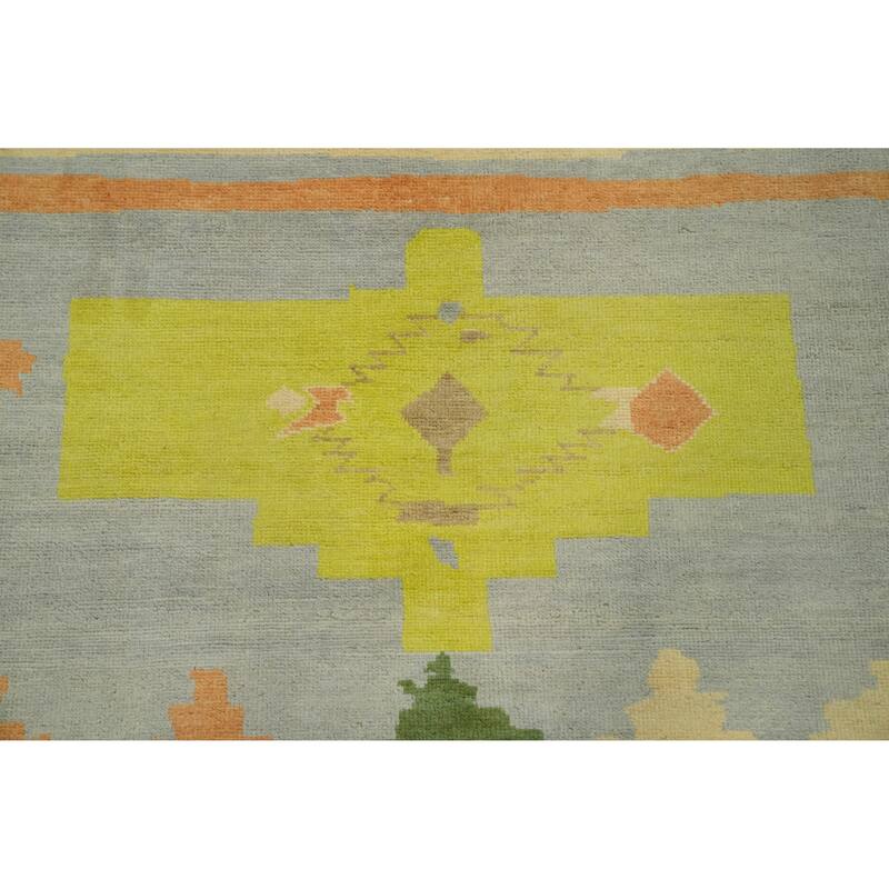Handmade Wool Gabbeh Vegetable Dye Area Rug Handmade Carpet - 9' 1'' X 6' 0''
