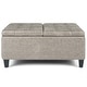 preview thumbnail 33 of 168, WYNDENHALL Elliot Transitional Table Ottoman