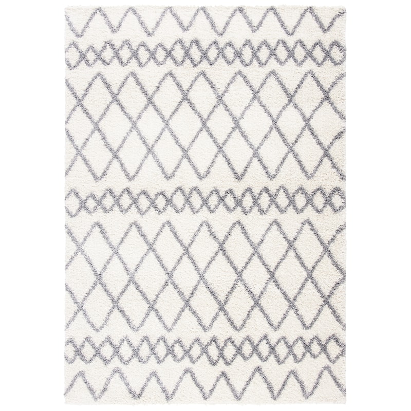 SAFAVIEH Tahoe Shag Fatlume Moroccan 1.2-inch Thick Rug..