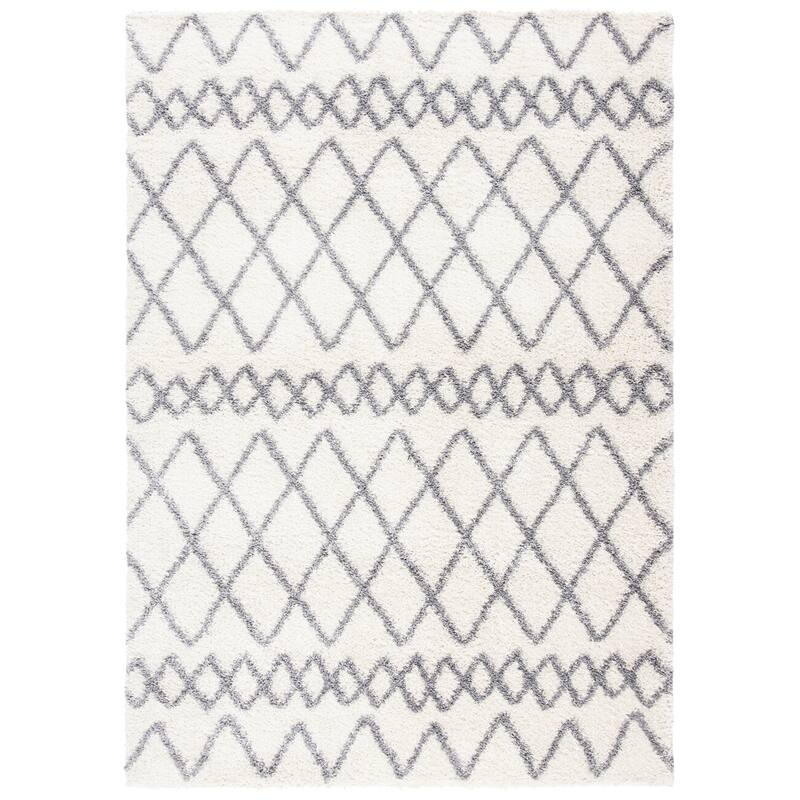 SAFAVIEH Tahoe Shag Ione Moroccan 1.2-inch Thick Rug..