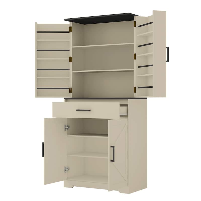 Modern Wooden Cabinet with Sturdy Frame with 1 Drawer