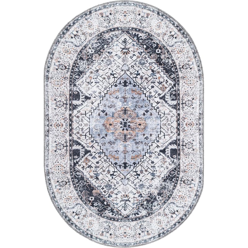 Traditional Tira Collection Area Rug