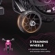 preview thumbnail 23 of 25, Qaba Kids Motorcycle, 6V Battery Powered Dirt Bike with Training Wheels, Horn & Start Sound, Electric Motorbike, Green