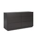 preview thumbnail 7 of 25, Ingleside Danish-inspired 6-Drawer Dresser by iNSPIRE Q Modern Black