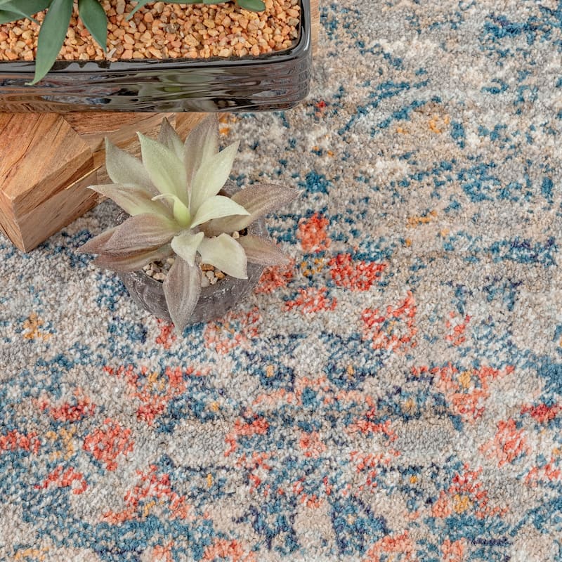 Nuloom Georgia Traditional Medallion Area Rug