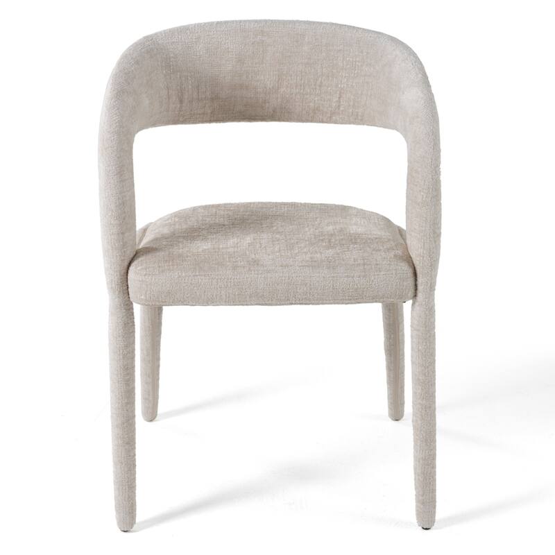 Modrest Faerron Modern Light Grey Fabric Dining Chair