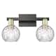 Option Black Antique Brass / Clear Water Glass