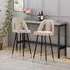 preview thumbnail 2 of 45, Modern Set of 2 Barstools with Nailheads