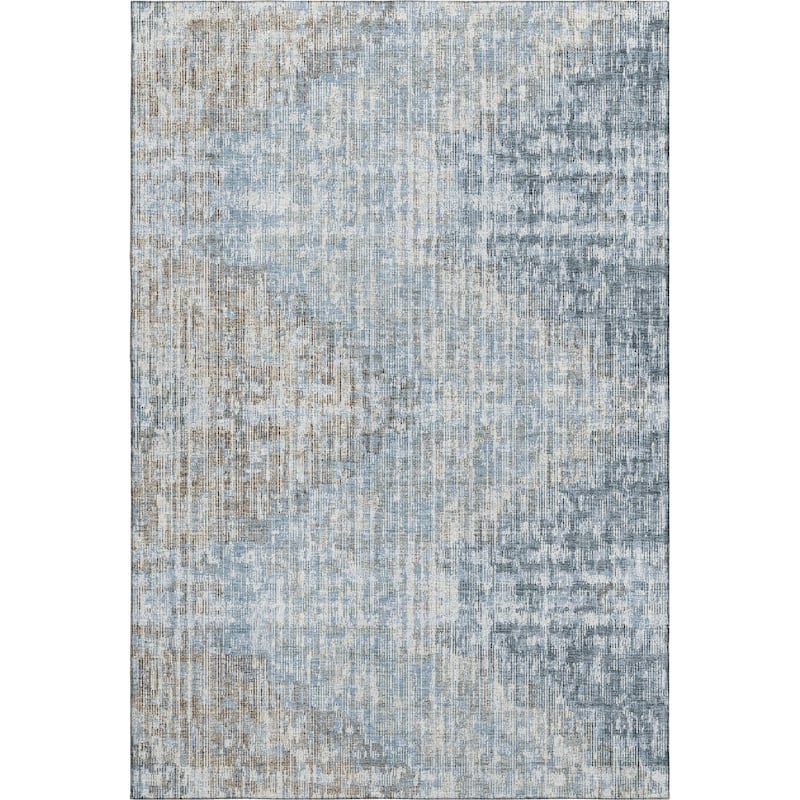 Premium Washable Super Soft Ombre Chevron Mayfield Rug