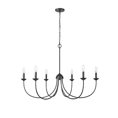 Millennium Lighting Huxley 6/8 Chandelier Ceiling Light