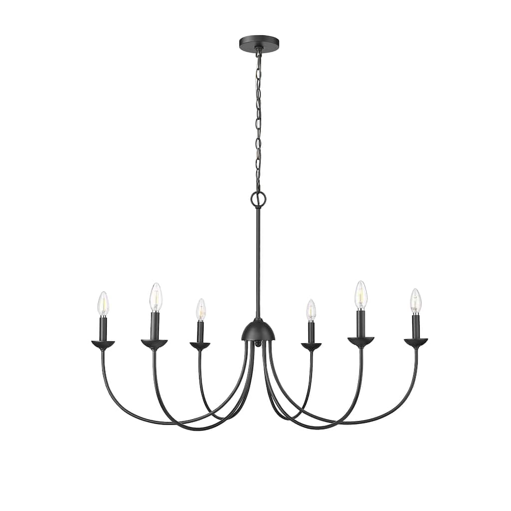 Millennium Lighting Huxley 6/8 Chandelier Ceiling Light