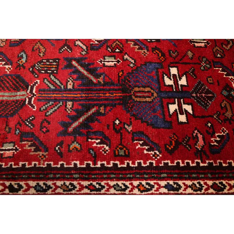 ECARPETGALLERY Hand-knotted Anadol Red Wool Rug - 4'7 x 8'2