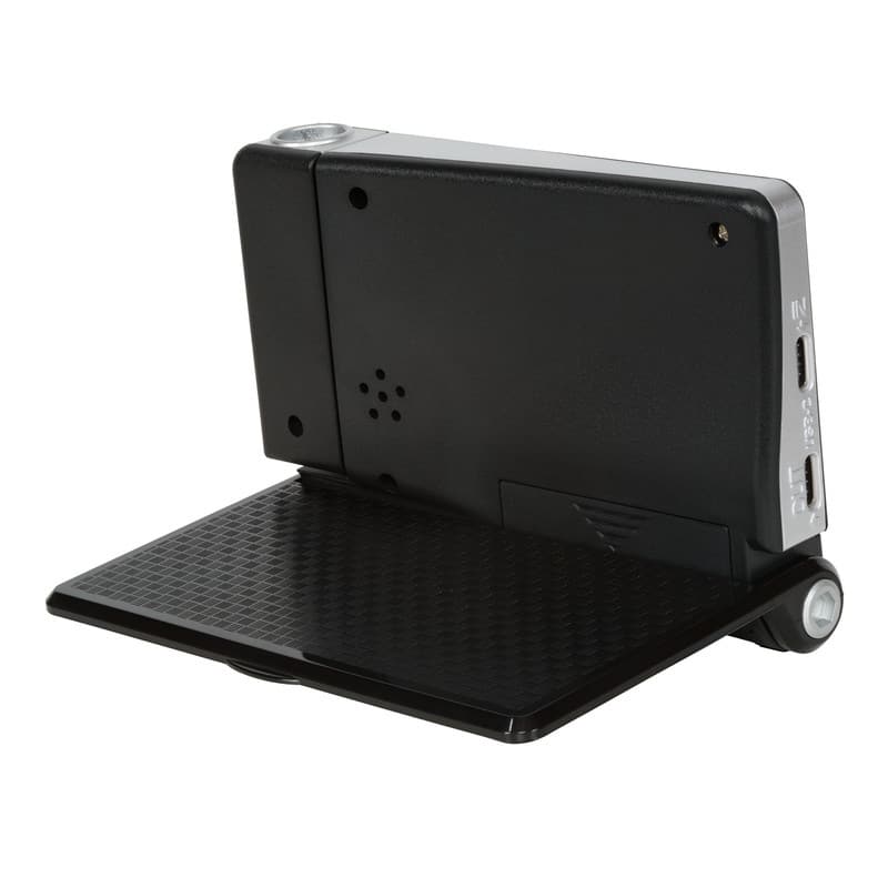 La Crosse 616A-56647-INT Digital Travel Projection Alarm w/ Fold Stand