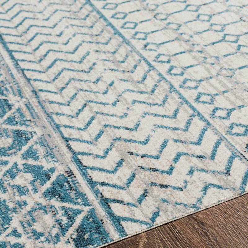 Livabliss Selene Global Boho Machine Washable Area Rug