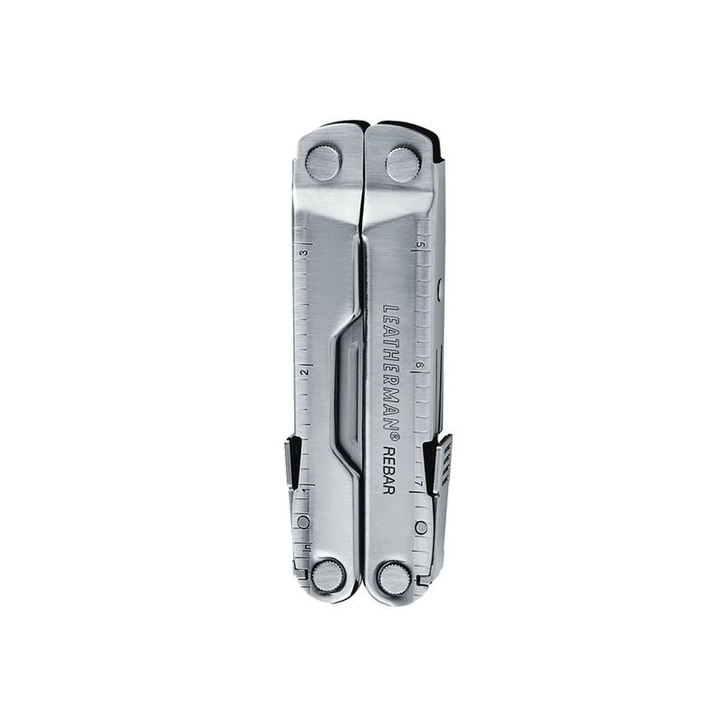 Leatherman Rebar Multitool with Premium Wire Cutters & Saw, Stainless Steel