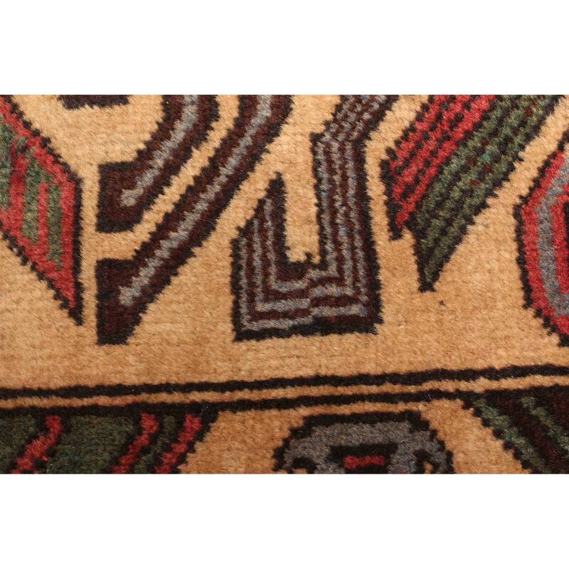 ECARPETGALLERY Hand-knotted Teimani Beige Wool Rug - 3'4 x 6'0