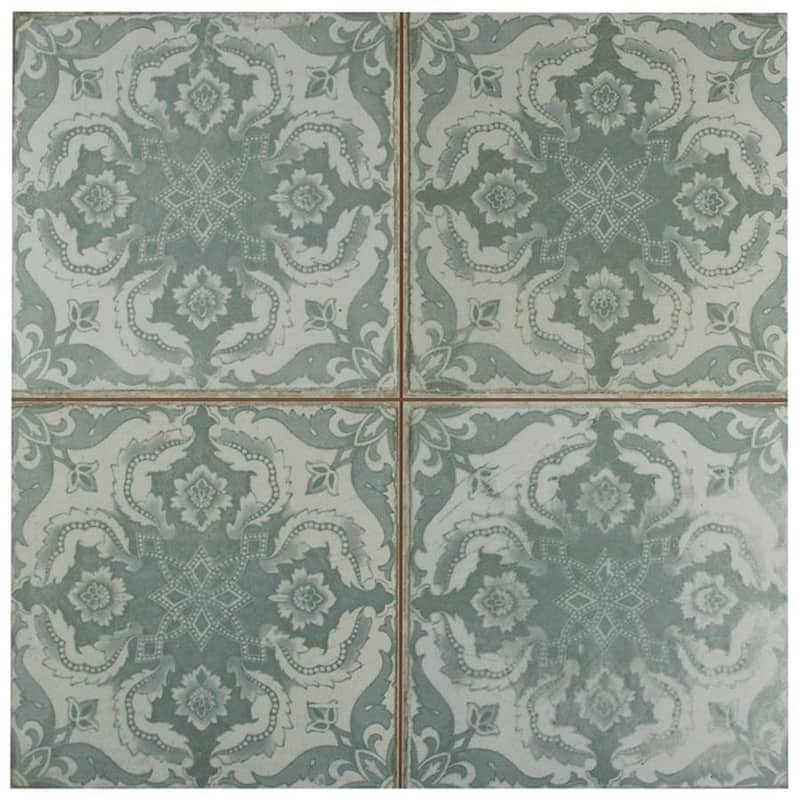 Merola Tile Kings Original Seagate 17-5/8" x 17-5/8" Ceramic Floor and Wall Tile