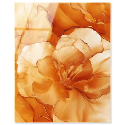 Sunlit Bloom I Acrylic by Art Remedy, Ready to Hang