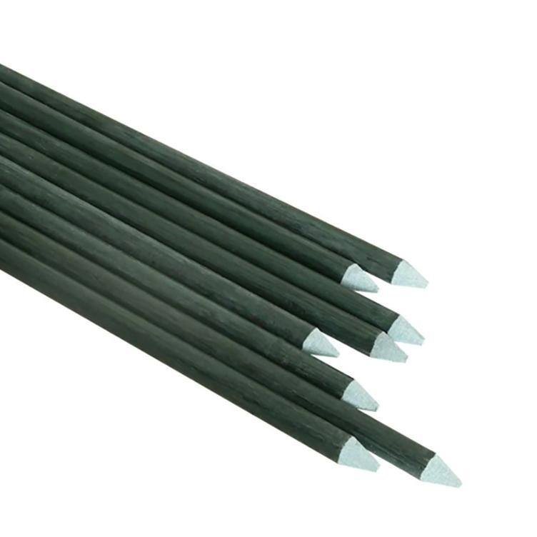 Agfabric Garden Stakes 4 ft.(20-Pack)Dark Green - 4ft - Dark Green 4ft