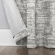 preview thumbnail 30 of 31, Sun Zero Parrish Distressed Grid Thermal Extreme Total Blackout Grommet 1-Piece Curtain Panel, Single Panel