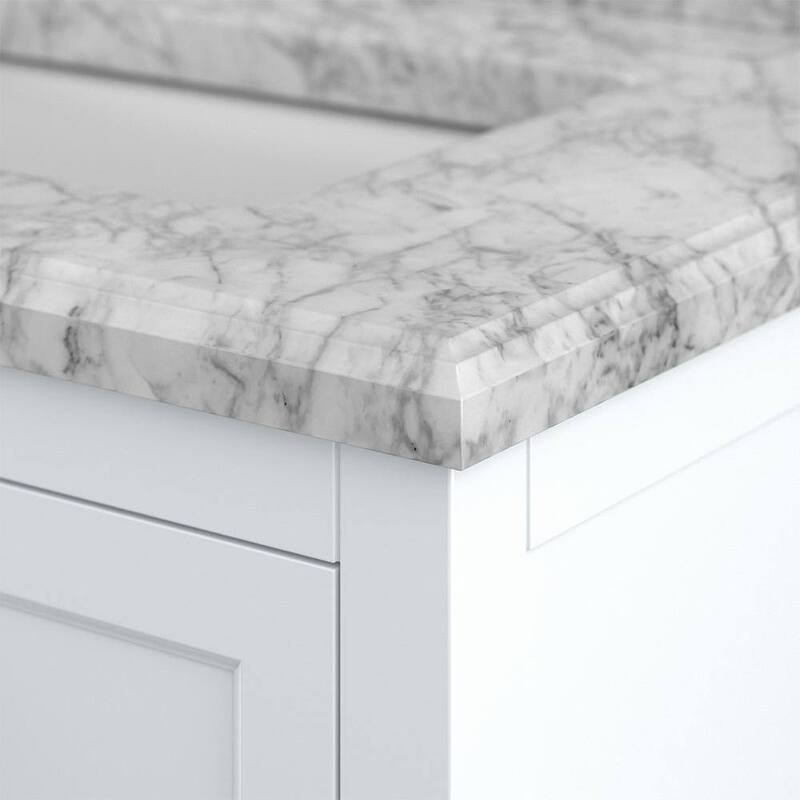 Design Element Affinity 61" Double Sink Vanity