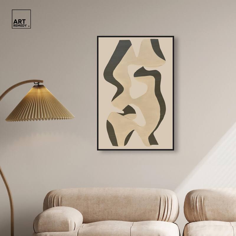 Shapes of Sage I Canvas by Art Remedy