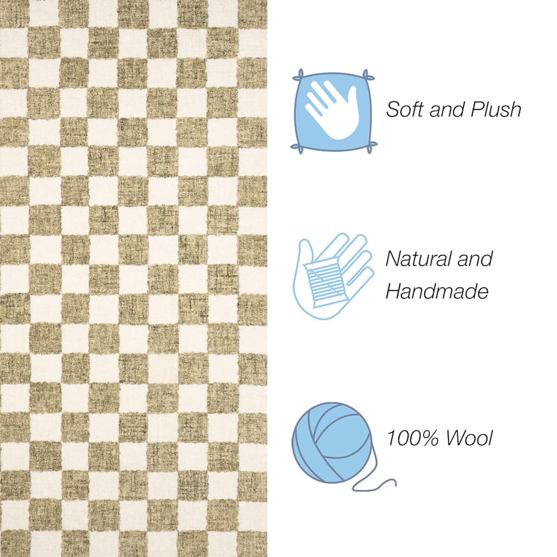 Liora Manne Savannah Checkerboard Indoor Area Rug - 5' x 7'6"