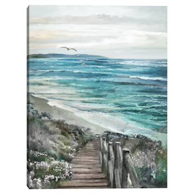 Eastern Shores by Studio Arts Canvas Art Print