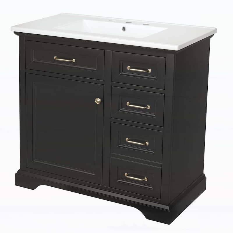 36" Bathroom Vanity with Sink