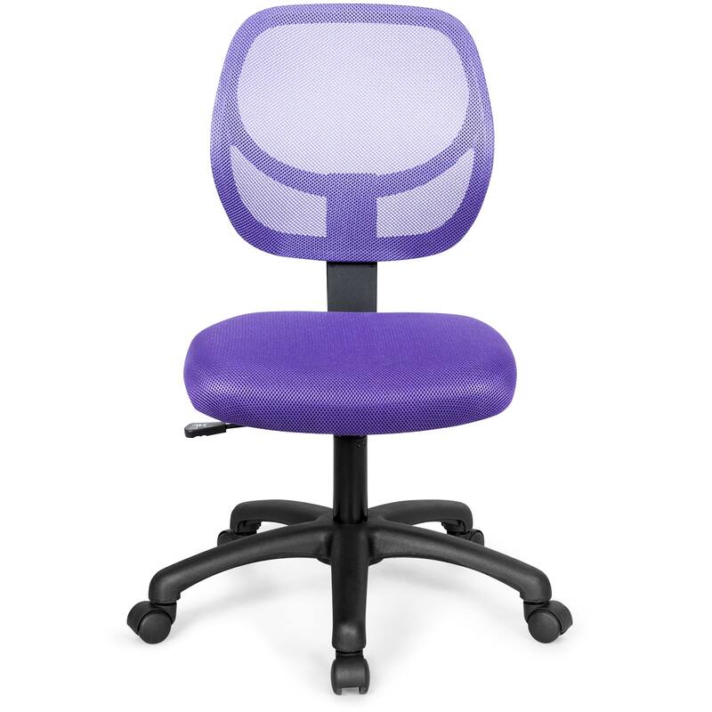 Costway Mesh Office Chair Low-Back Armless Computer Desk Chair