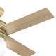 preview thumbnail 6 of 23, Hunter 44" Hepburn Ceiling Fan with LED Light Kit and Wall Control, Vintage, Transitional, Contemporary