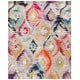 preview thumbnail 22 of 36, SAFAVIEH Monaco Farahnaz Boho Ogee Watercolor Rug 10' x 14' - Multi - Rectangle