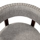 preview thumbnail 20 of 32, Furniture of America Fendeson Transitional Nailhead Swivel Barstool (Set of 2)