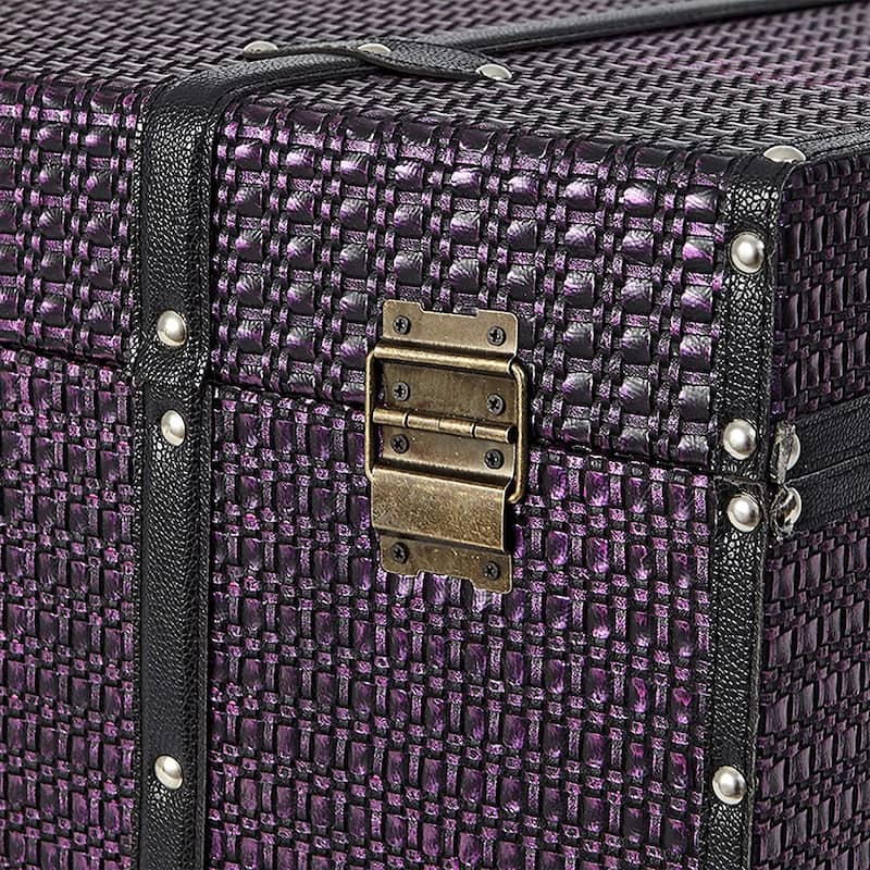 Texture® Brand Trunk - Blackened Purple by DormCo