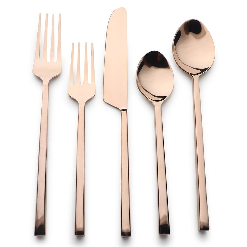 Jason Gold PVD 5 Pc. Flatware Set