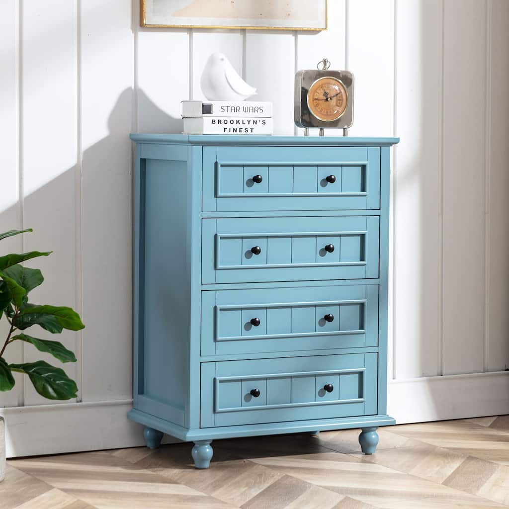 4 Drawer Dresser for Bedroom Storage Drawers