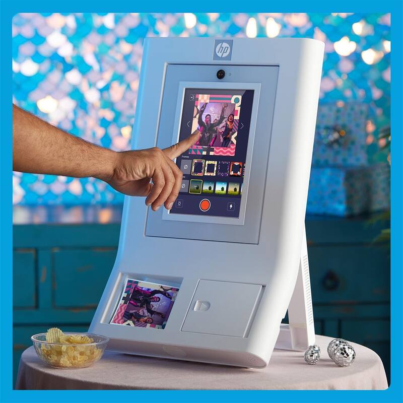 HP Sprocket Photobooth Screen Protector, 9H High-Transparency, Scratch-Resistant Screen Protector - White